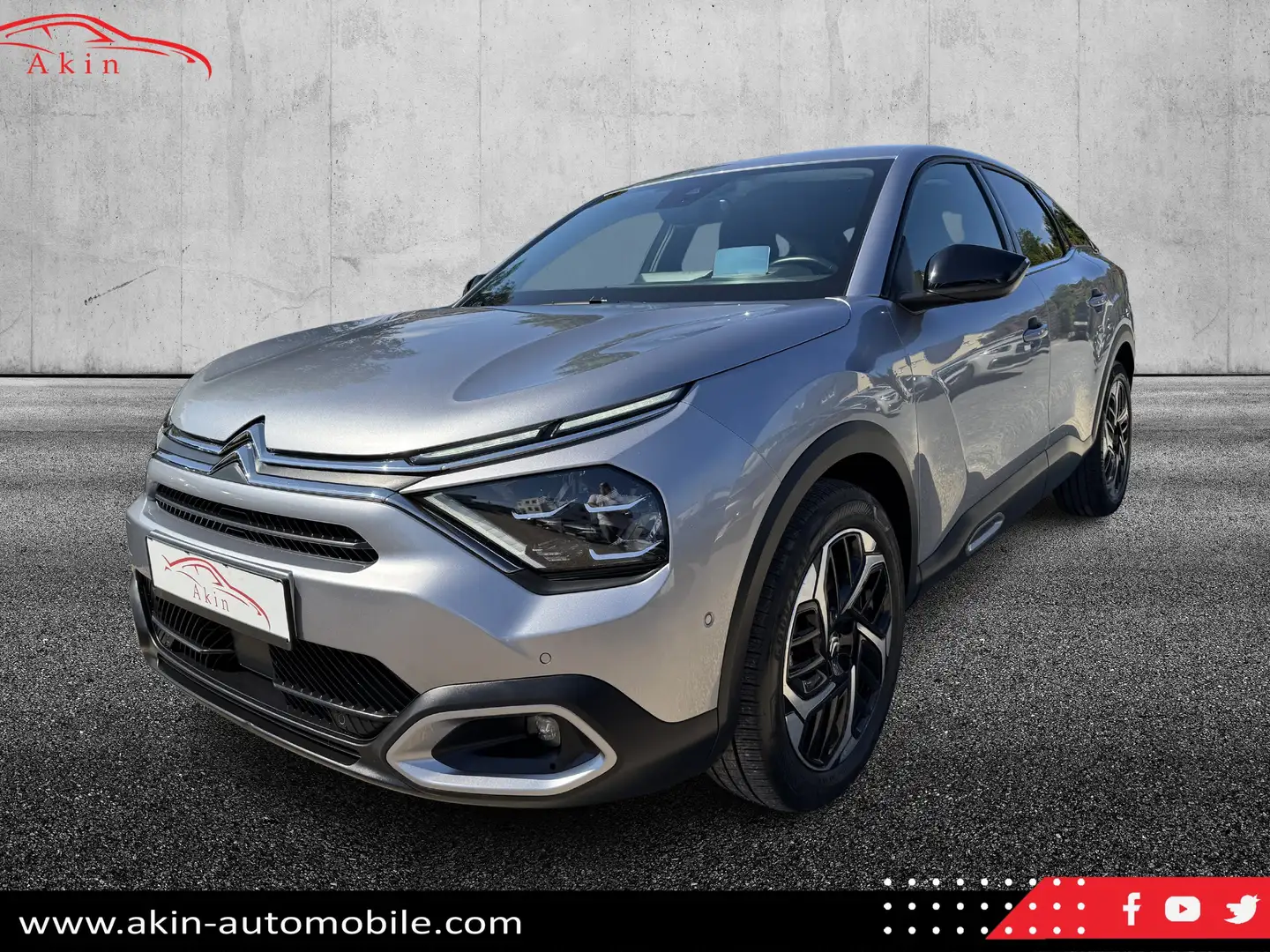 Citroen C4 Max Leder Navi LED Kamera El-Sitze Head-up-Display Grau - 1