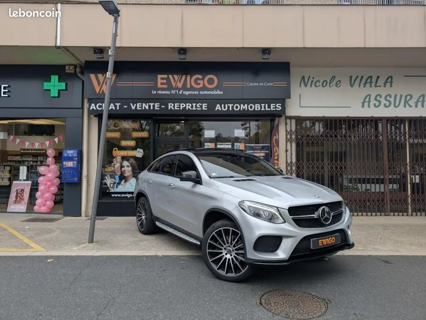Mercedes-Benz GLE 350 Mercedes Classe coupe I (C292) 350 D 258CH 4MATIC 9G-Tronic TOIT OUVRANT ATTELAGE HARMAN KA... Grau - 1