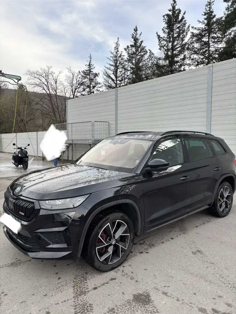 Skoda Kodiaq RS 2.0 TSI 4x4 DSG | 245 PS | Garantie bis 03/2027 Schwarz - 1