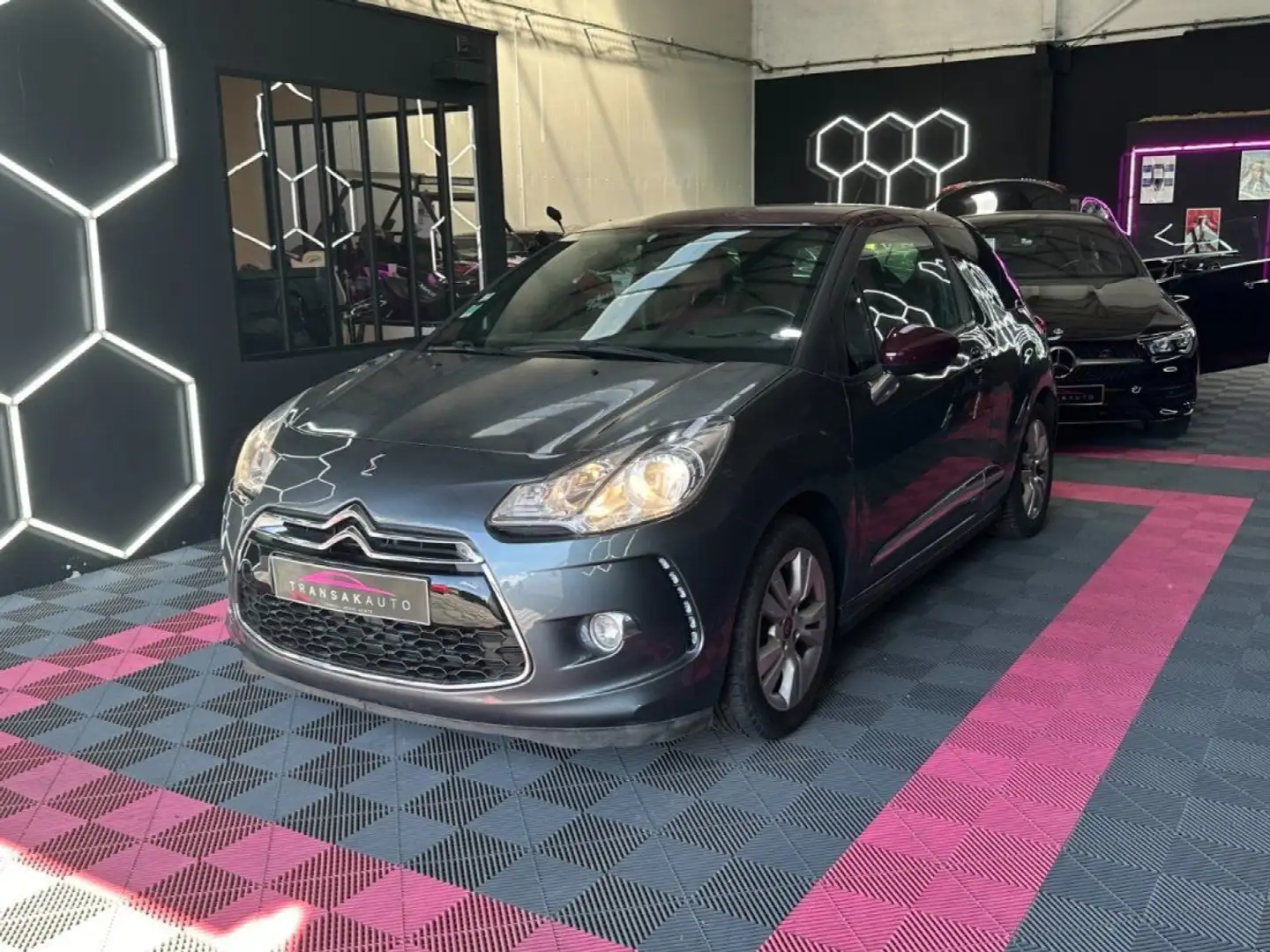 Citroen DS3 So Chic 1.6L VTi 120 ch - Radar AR - Clim Automati Gris - 2