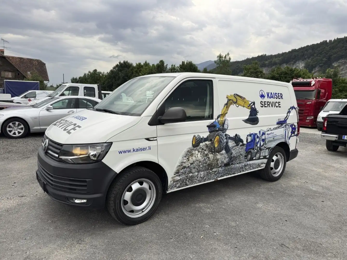 Volkswagen T6 Transporter Kasten Allrad 4Motion 2,0 TDI Weiß - 1