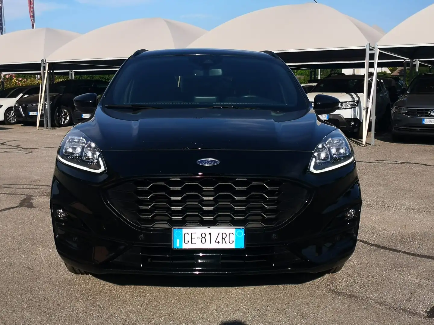 Ford Kuga 2.0 EcoBlue 150CV Aut AWD ST-Line *UNIPROPRIETARIO Nero - 2