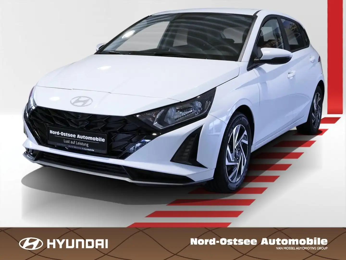 Hyundai i20 Trend KomfortP CarPlay Navi Kamera SHZ LHZ Blanc - 1