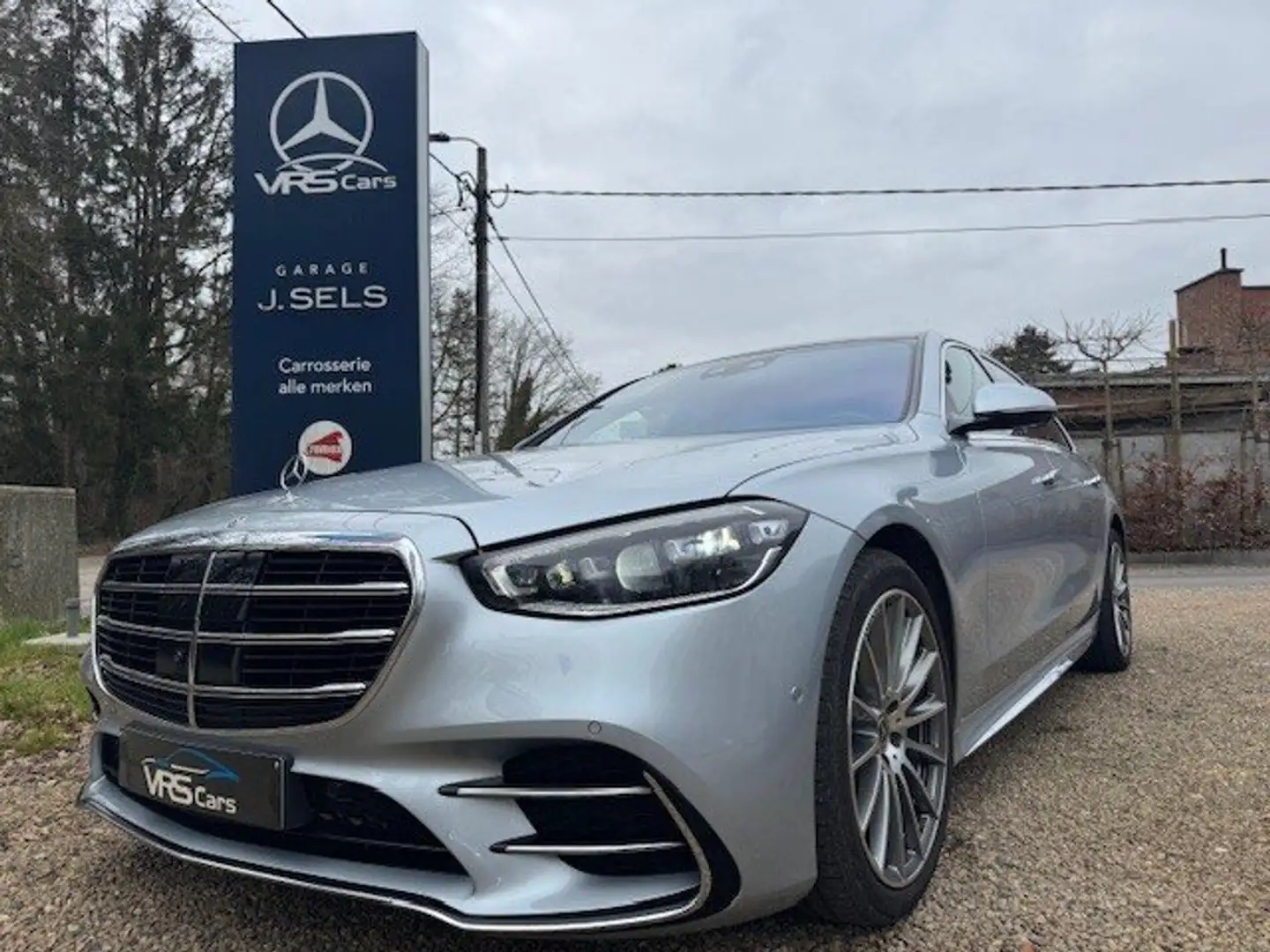 Mercedes-Benz S 400 d 4Matic L 9G-TRONIC Argintiu - 1