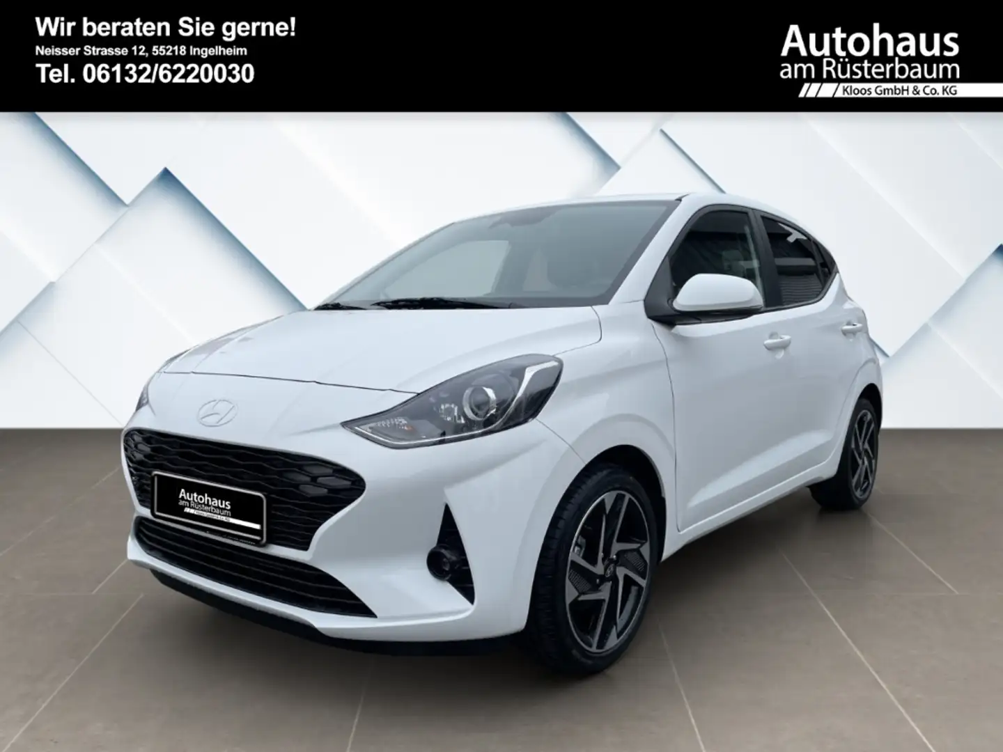 Hyundai i10 Prime FL (MY25) 1.2 Benzin (79 PS) Navi Apple CarP Blanco - 2