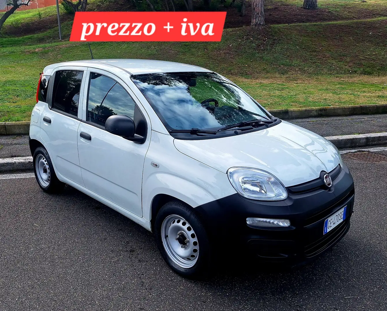 Fiat Panda Panda VAN 1.0 hybrid PREZZO + IVA Weiß - 1