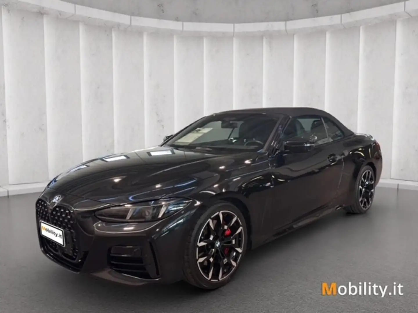 BMW 420 420d Cabrio mhev 48V MSport Pro auto Nero - 1