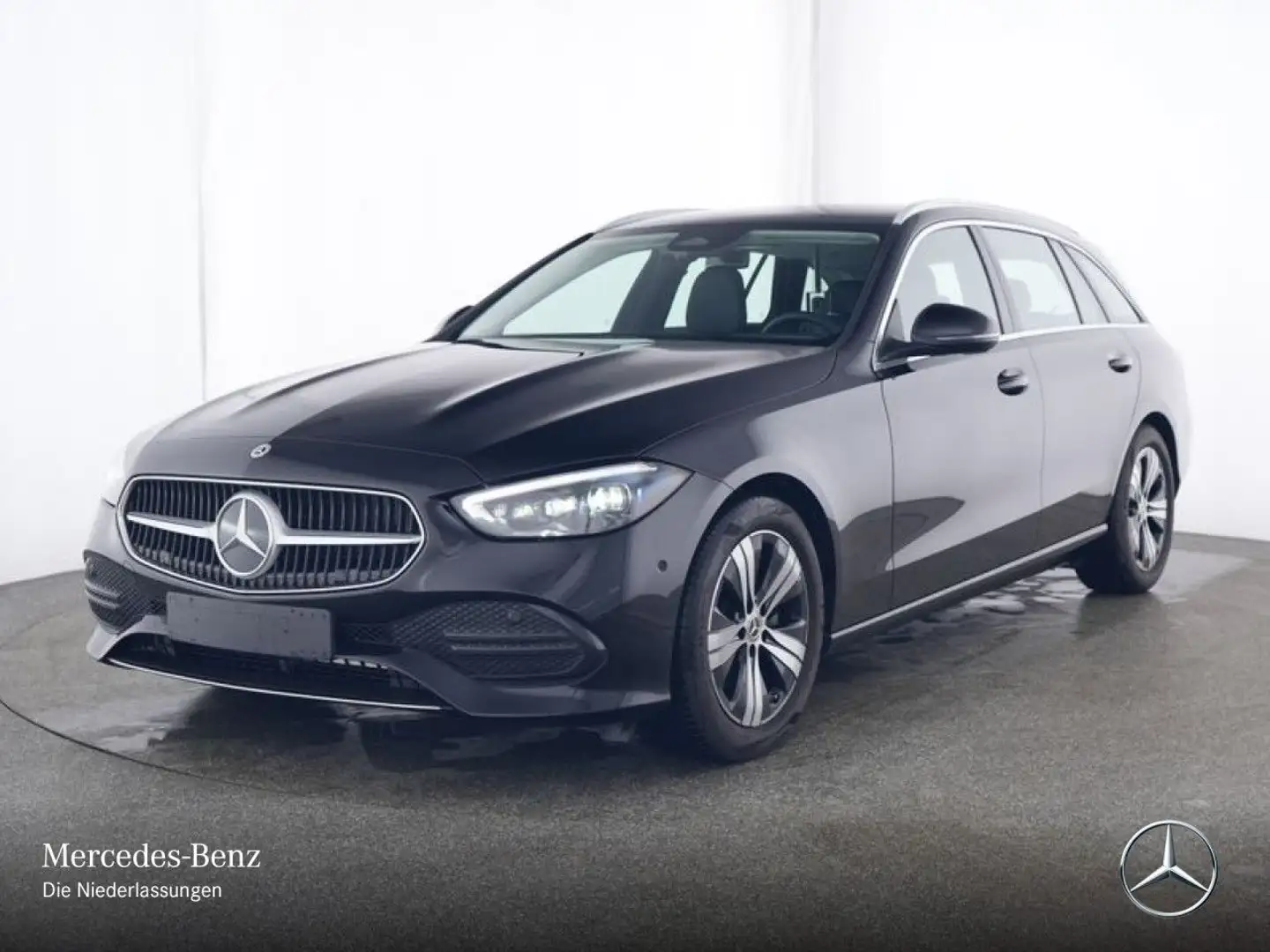 Mercedes-Benz C 180 T AVANTG+AHK+KAMERA+TOTW+KEYLESS+9G Negro - 2