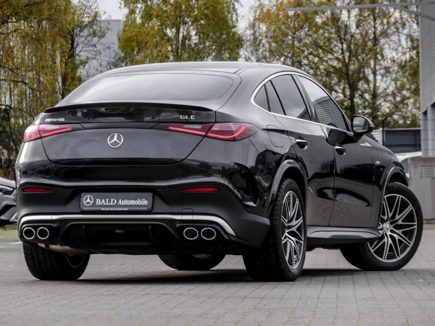 Mercedes-Benz GLC 43 AMG 4M Coupé Pano/Burm/AHK/Distr/Memo/20" Szürke - 2