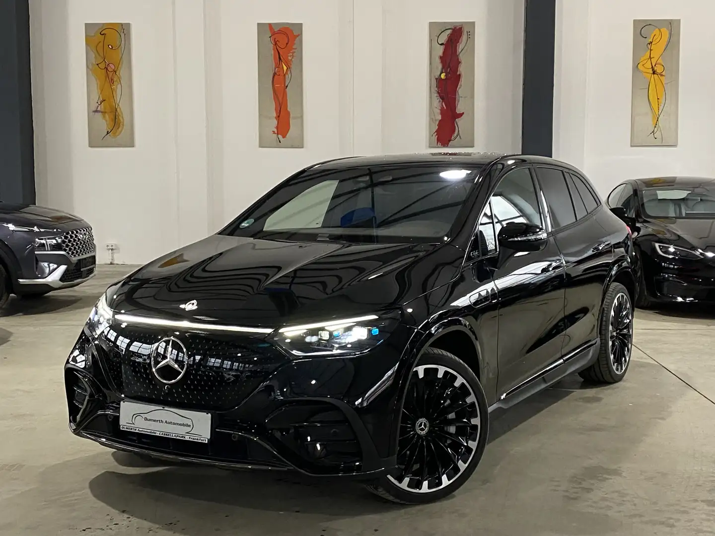 Mercedes-Benz EQE SUV 500 4M AMG HYPER PANO ?22 BUR 360 AHK Schwarz - 1