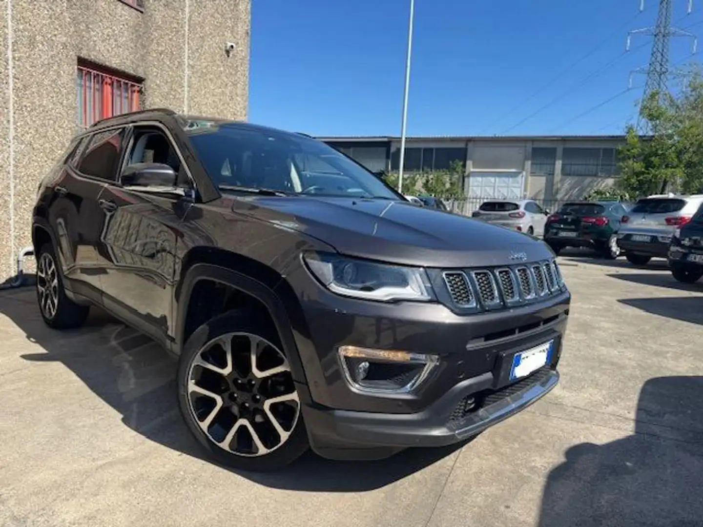 Jeep Compass 2.0 Mjet II 170CV aut 4WD Limited TETTO PANORAMICO Gri - 1
