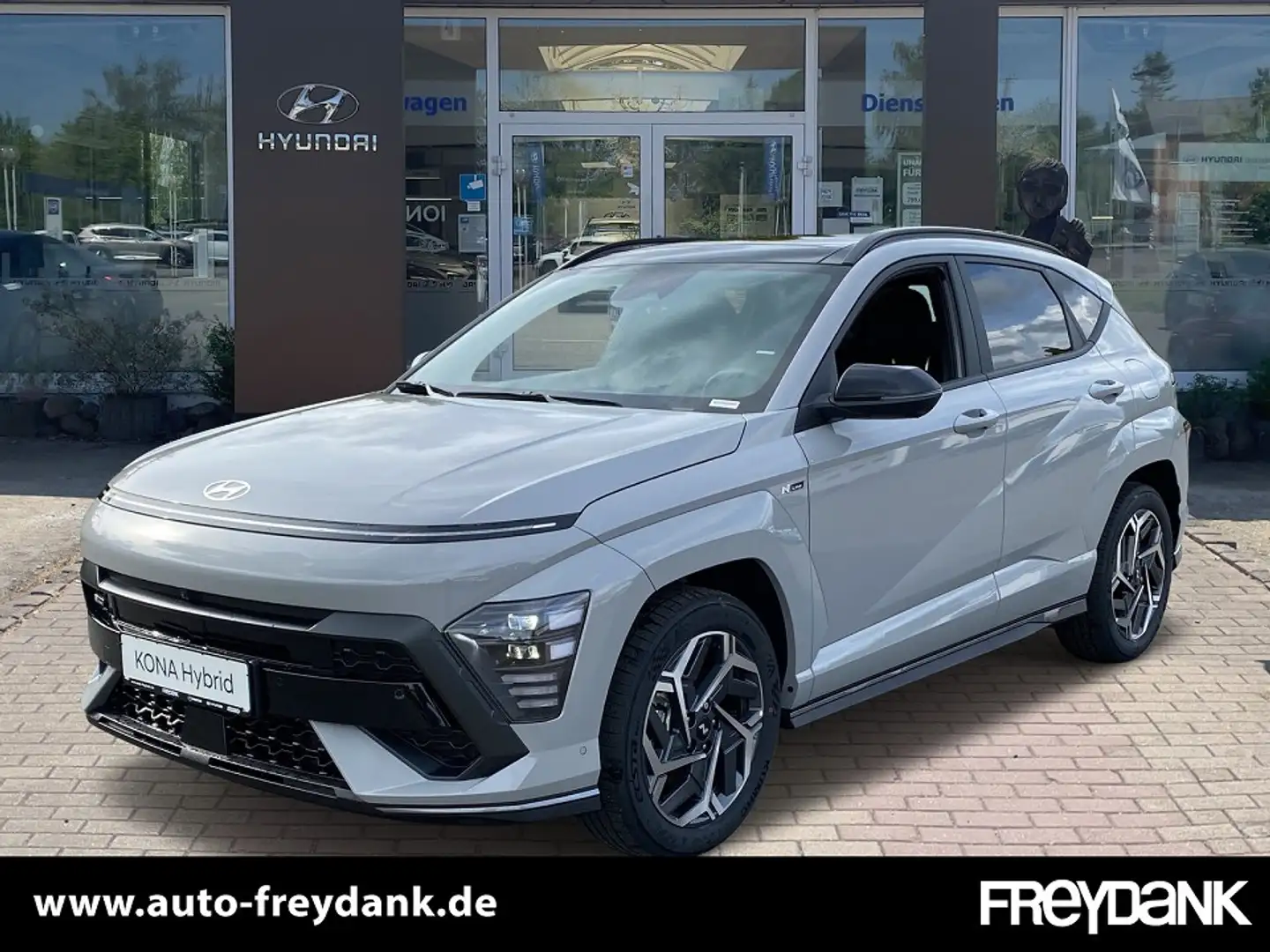 Hyundai KONA Hybrid 1.6 GDI DCT 2WD N LINE Ultimate-Paket, Glas Grau - 1