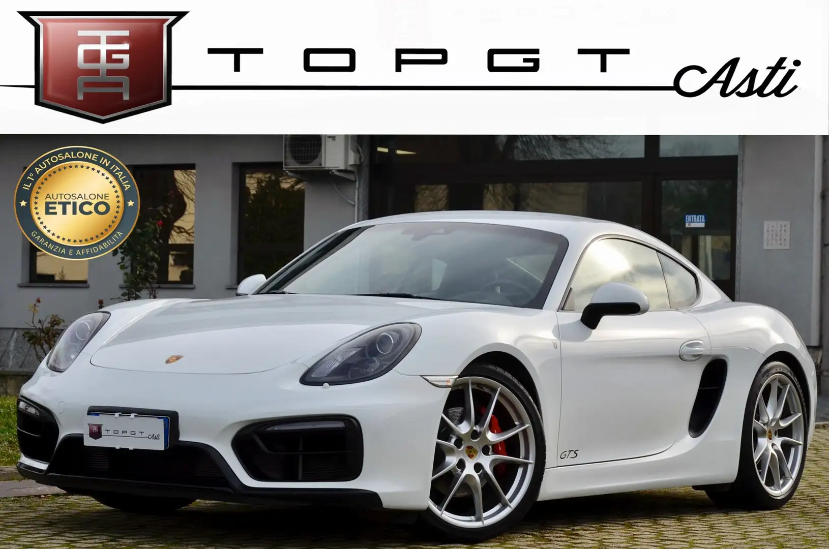 Porsche Cayman 981 3.4 GTS 340cv PDK, SERVICE PORSCHE, SCARICO Blanco - 1