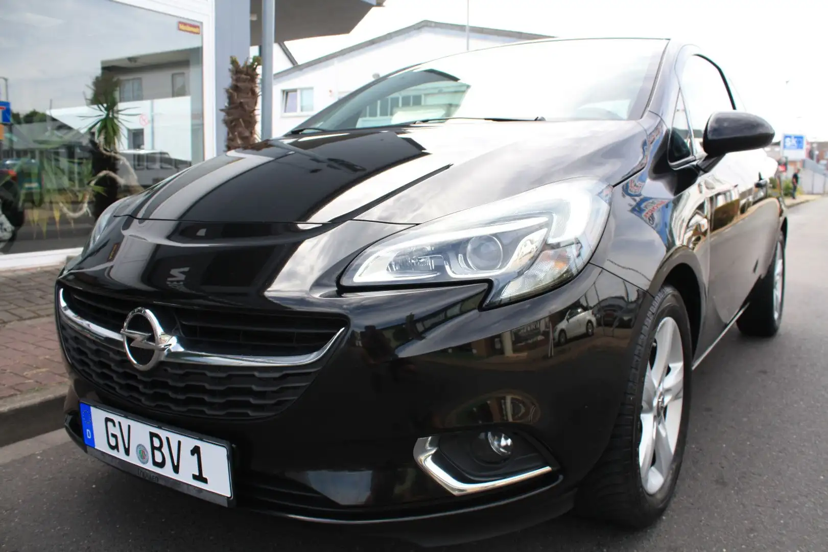 Opel Corsa E Innovation Turbo Insp./Steuerkette neu! Schwarz - 2