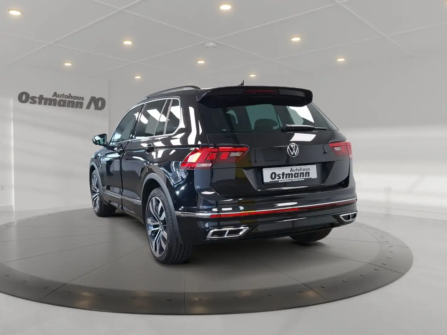 Volkswagen Tiguan 2.0 TSI 4Motion R-Line AHK Pano RFK Navi Negro - 2