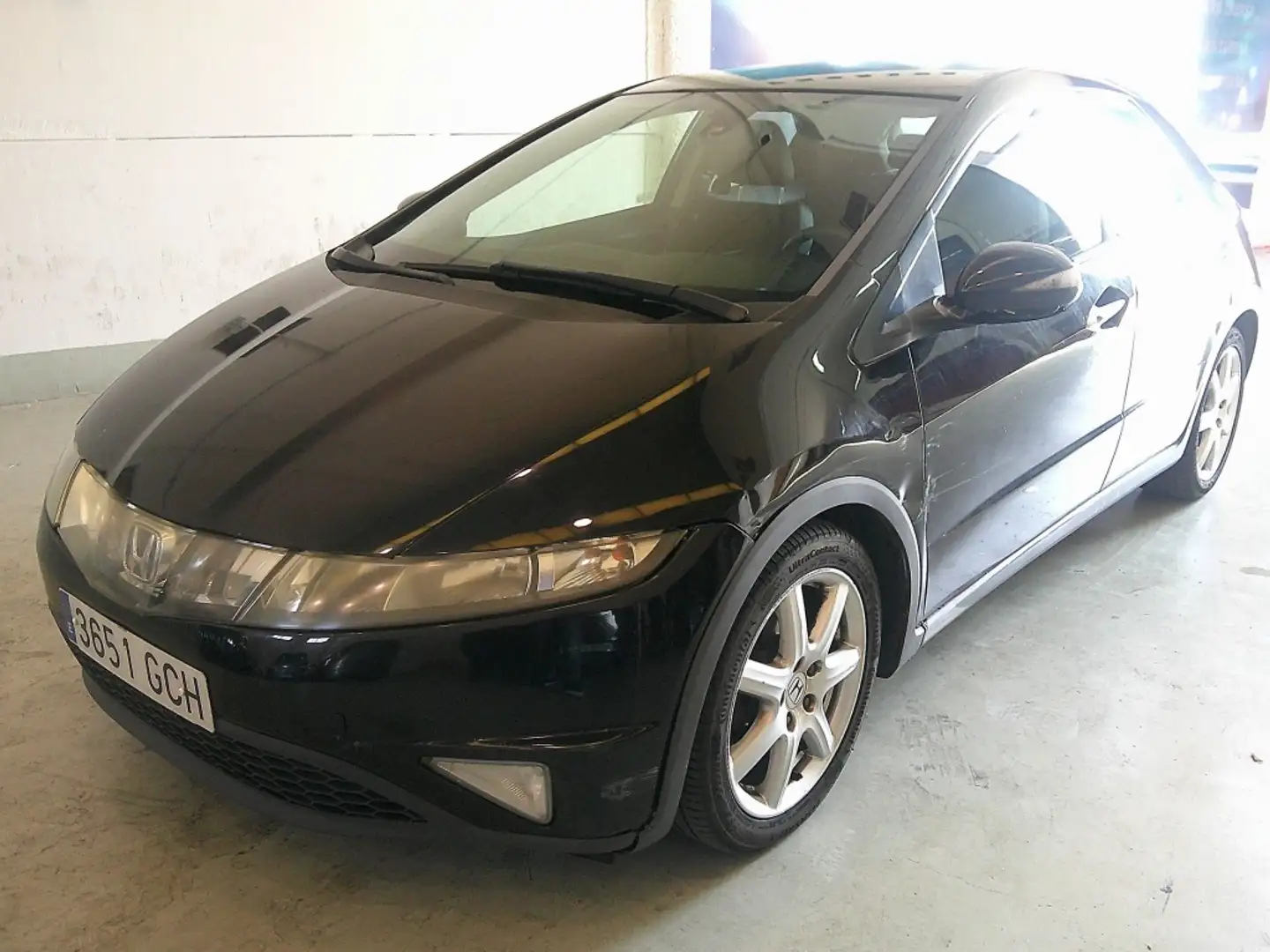 Honda Civic 2.2i-CTDI Sport Negro - 1