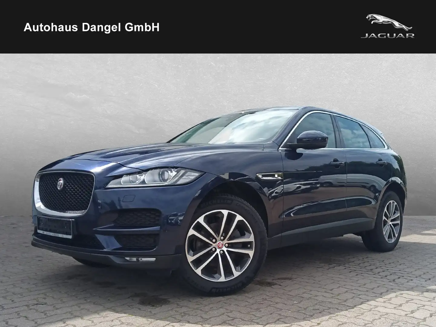 Jaguar F-Pace Prestige 20d AWD Blauw - 1