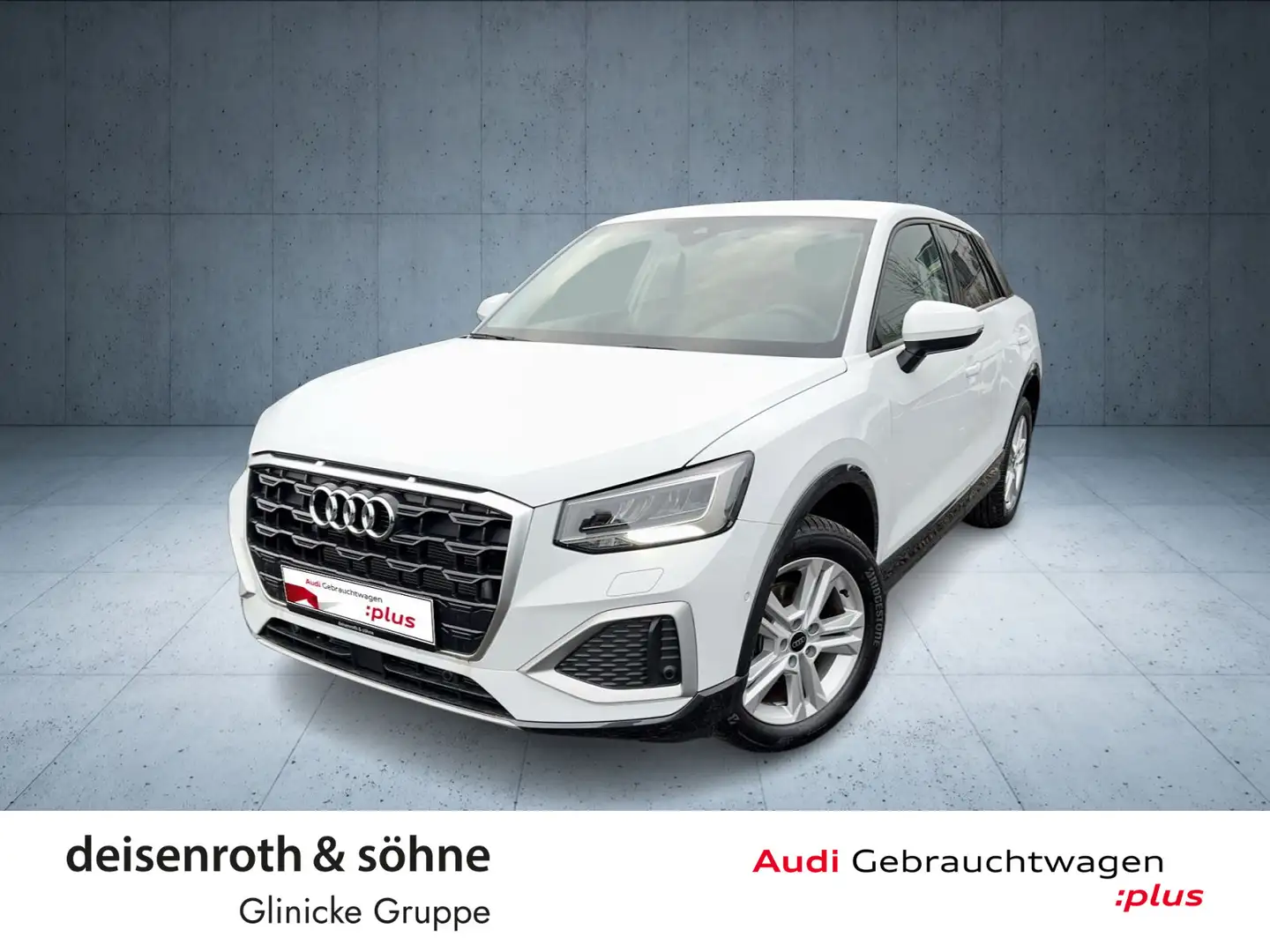 Audi Q2 Advanced 35 TFSI S tr AHK/ASI/Kam/PBox/sound Weiß - 1