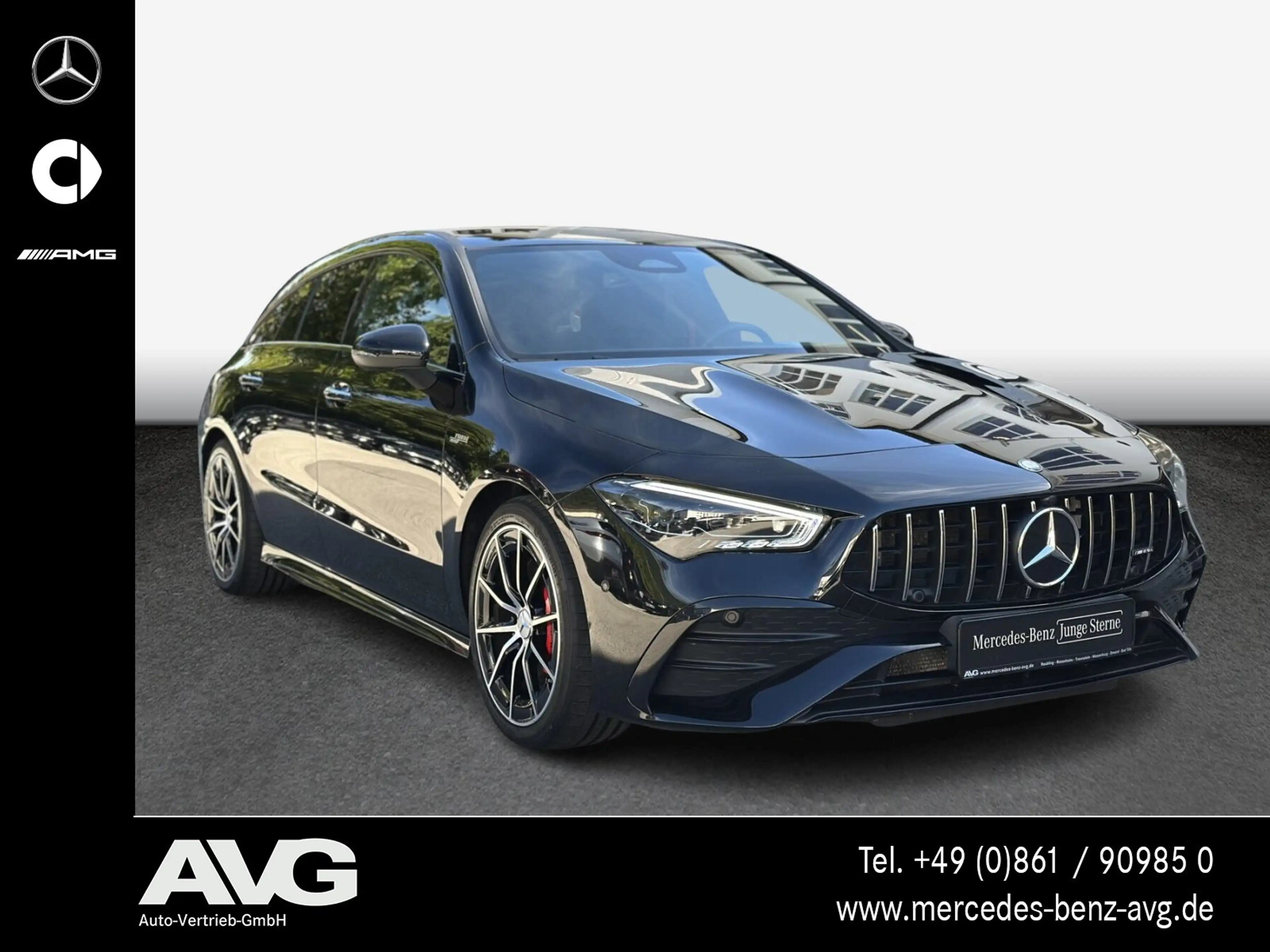 Mercedes-Benz CLA 35 AMG CLA 35 4M Shooting Brake Pano AHK Night MBEAM Navi — photo 2
