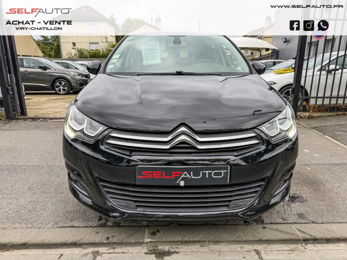 Citroen C4 BLUEHDI 100CH MILLENIUM BUSINESS S\u0026S 86G Noir - 2