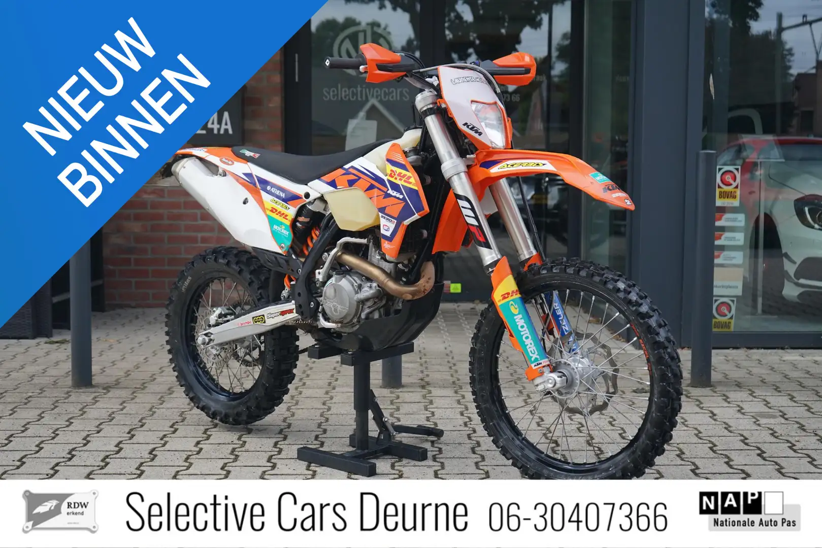 KTM 500 EXC , Nieuw OH & nette originele staat! Orange - 1