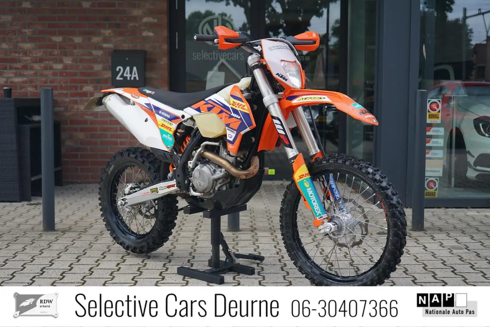 KTM 500 EXC , Nieuw OH & nette originele staat! Orange - 1
