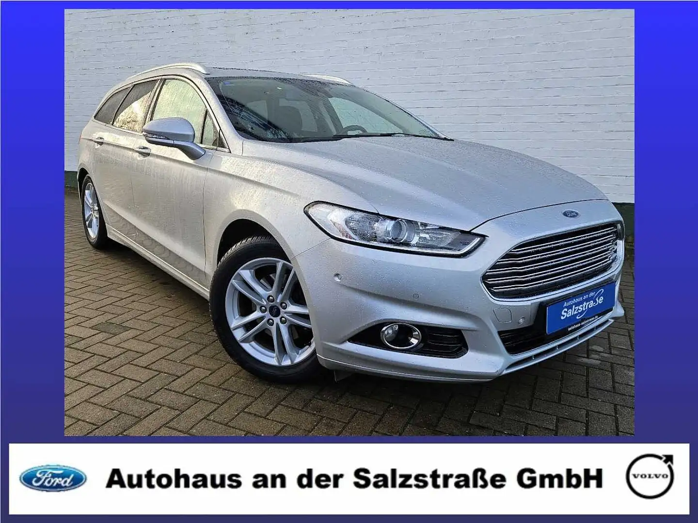Ford Mondeo Turnier Titanium*Aut.*LED*AHK*ACC*Pano*Navi*WiPa* Silber - 1