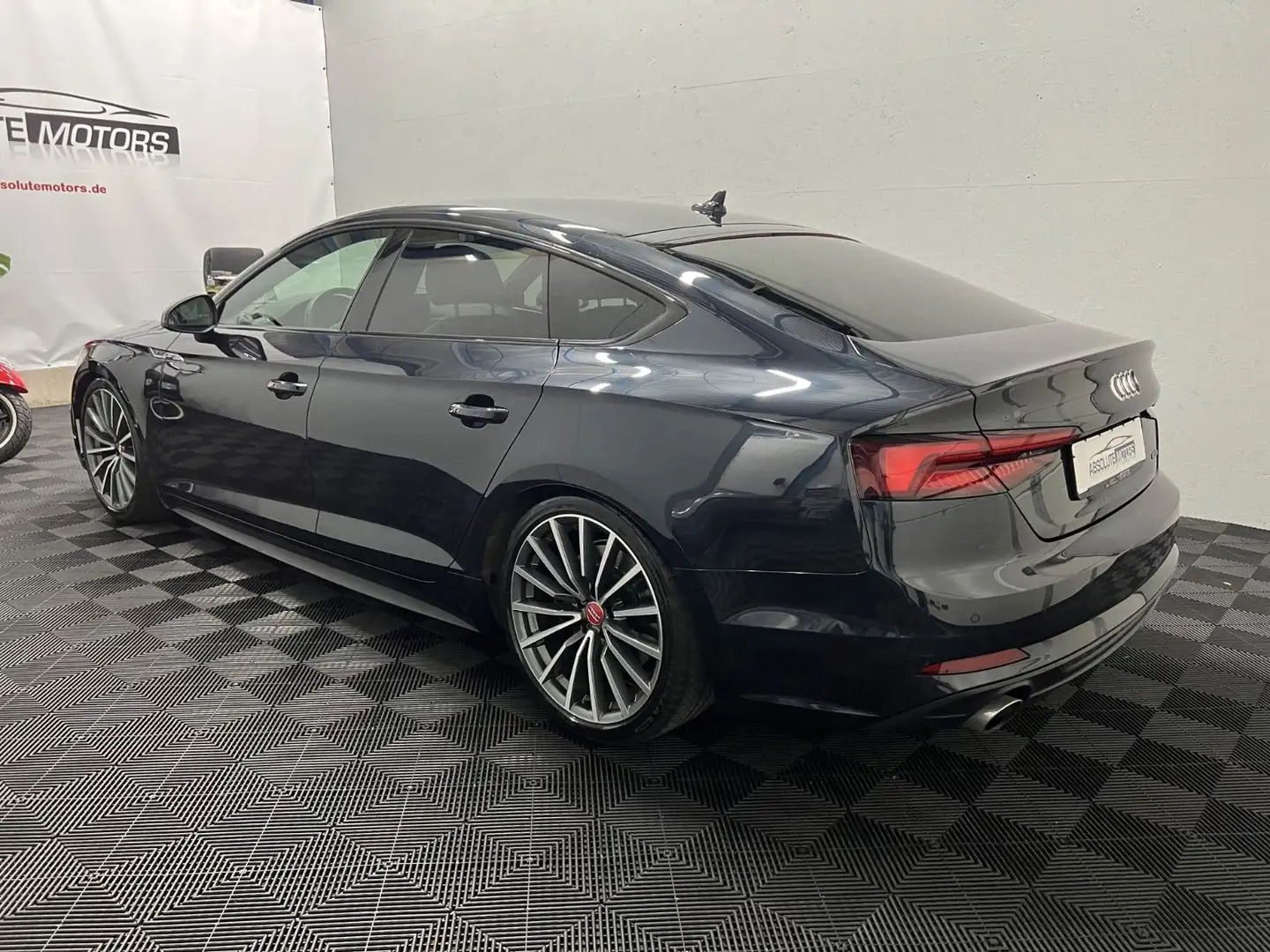 Audi A5 2,0TFSI Sportback QUATTRO S-LINE *Alcantara Bleu - 2