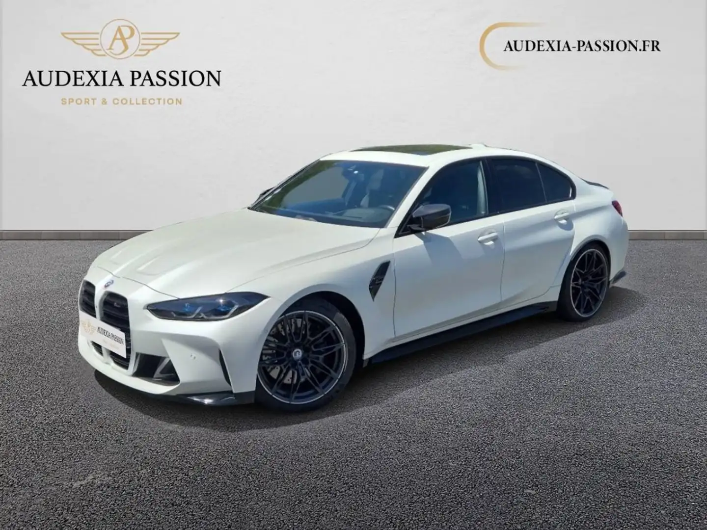 BMW M3 COMPETITION G80 Competition 510 ch BVA8 Blanc - 1