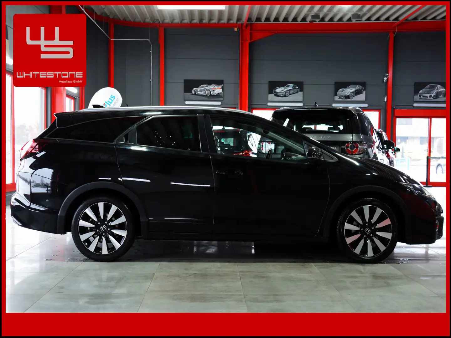Honda Civic Tourer Executive Aut / GARANTIE / 32 Tkm Schwarz - 2