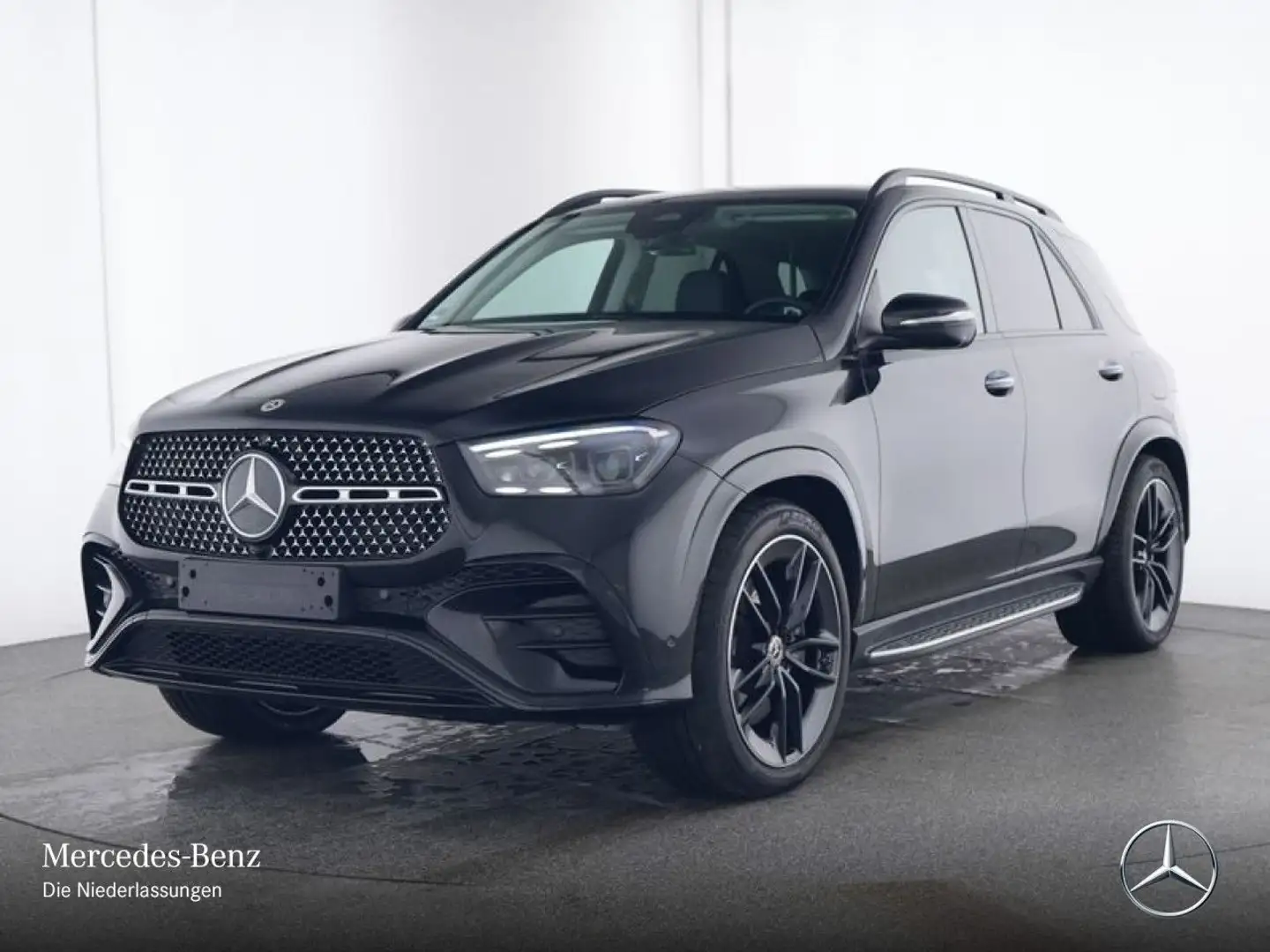 Mercedes-Benz GLE 400 e 4M AMG+NIGHT+PANO+360+AHK+MULTIBEAM+HUD Schwarz - 2