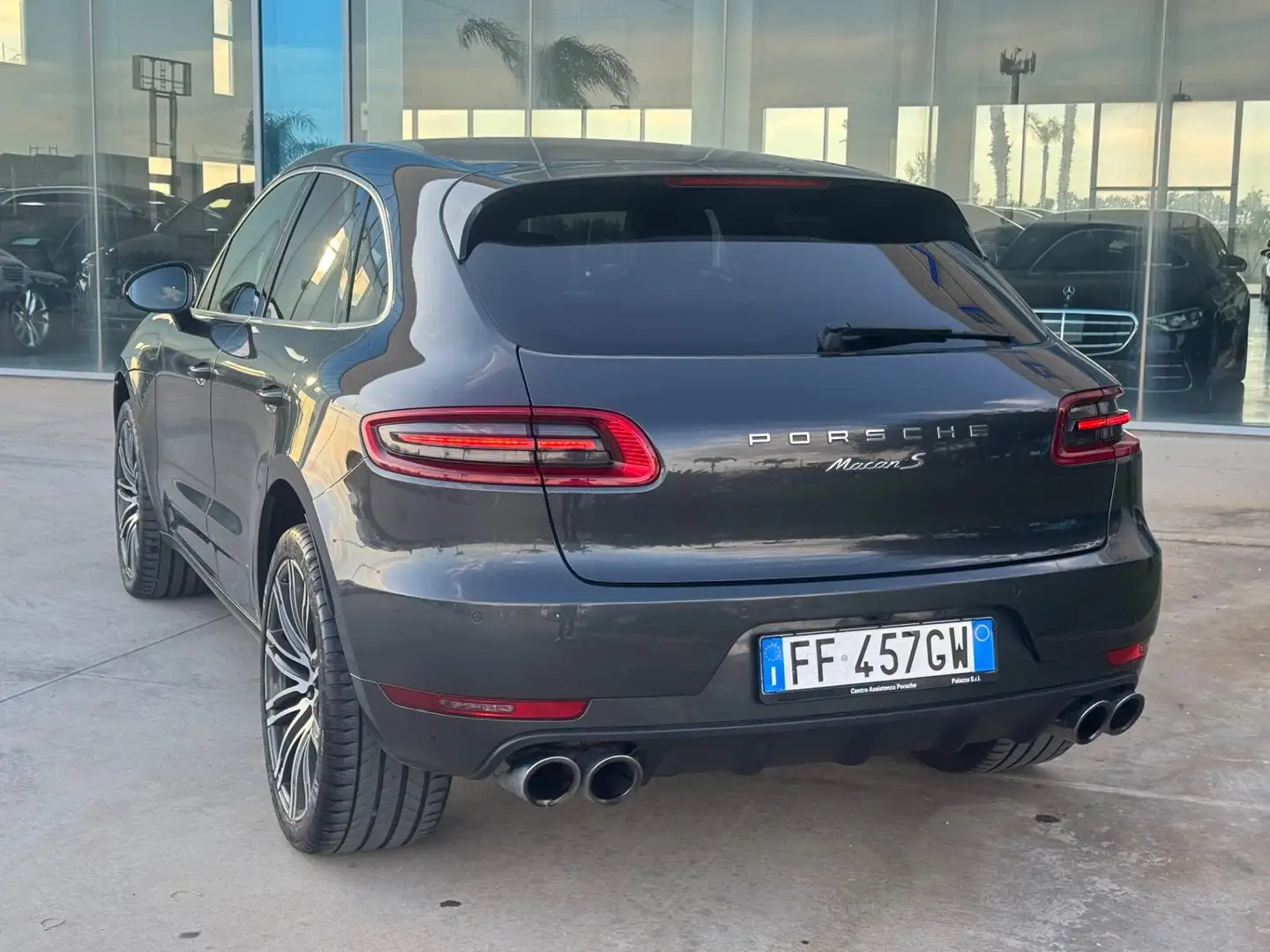 Porsche Macan S 3.0d 250cv PDK my16 Grau - 2