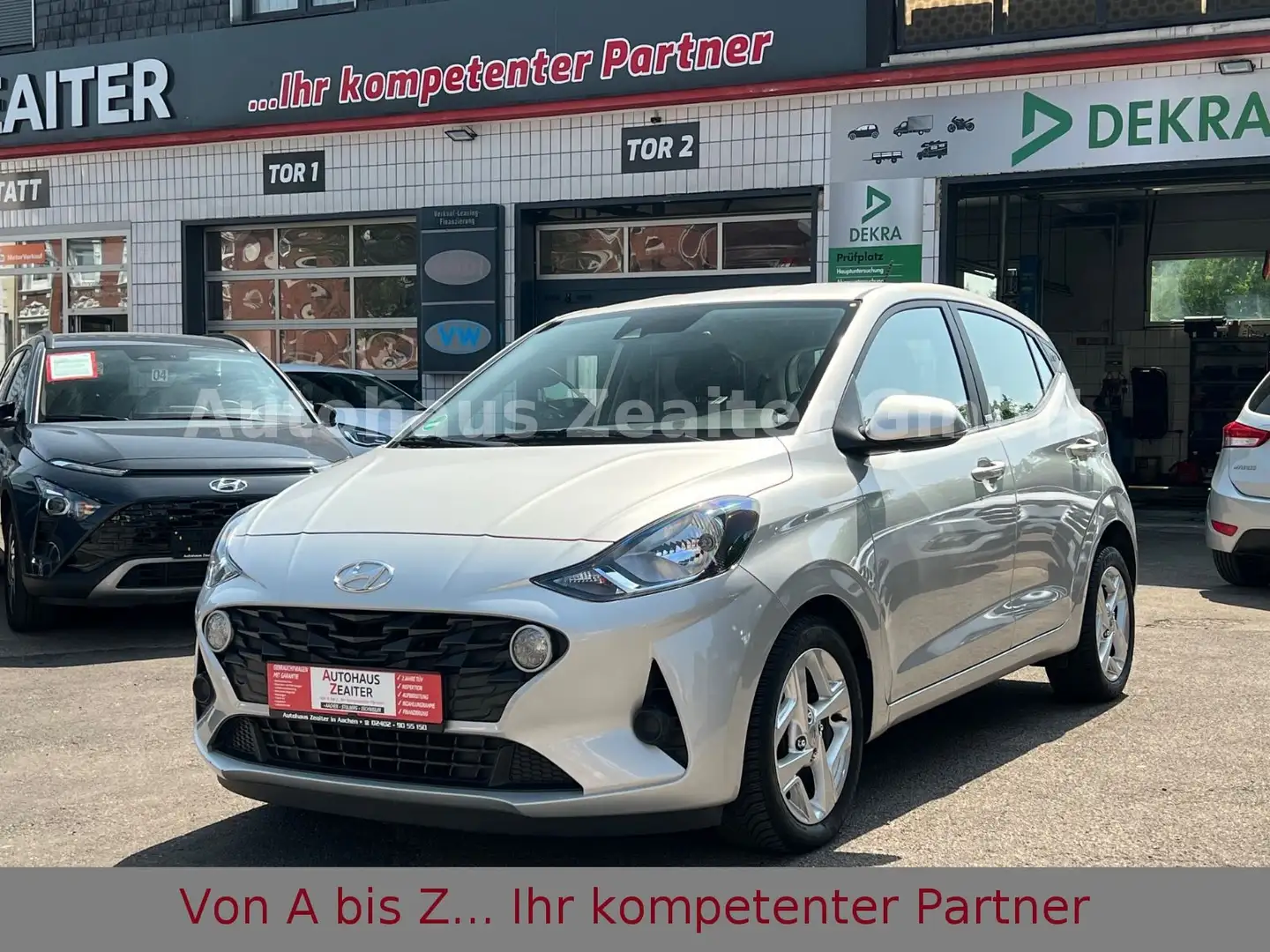 Hyundai i10 Trend*Automatik*Klima*Tüv*1.Hand* Silber - 2