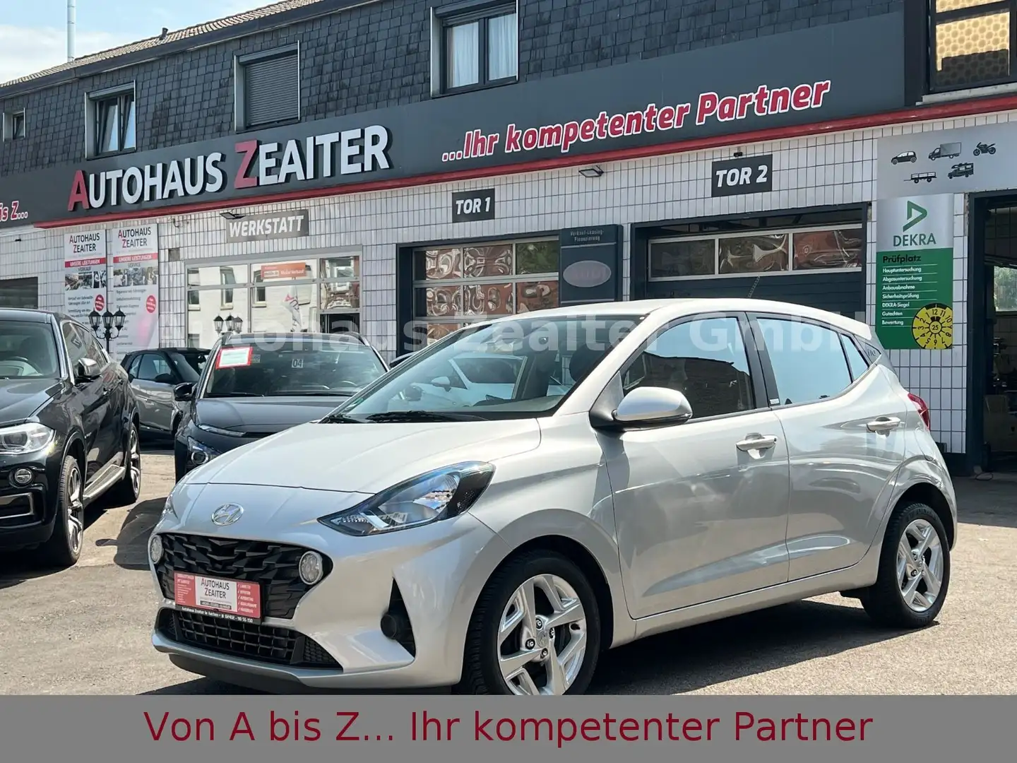 Hyundai i10 Trend*Automatik*Klima*Tüv*1.Hand* Silber - 1