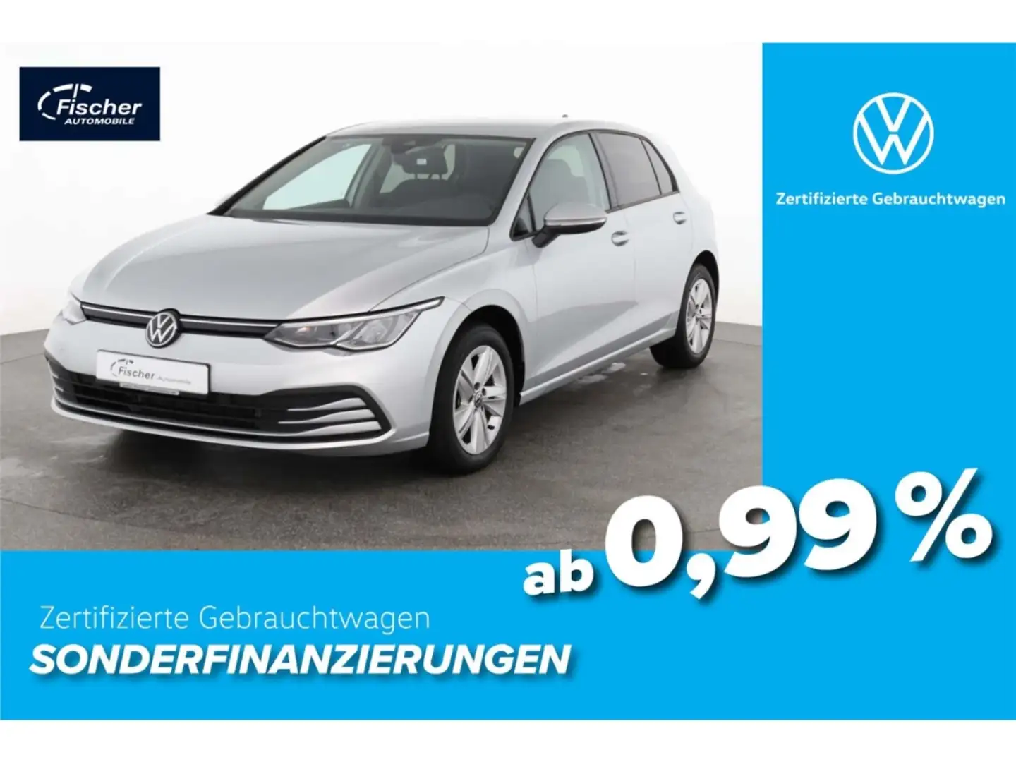 Volkswagen Golf 2.0 TDI Life Zilver - 1