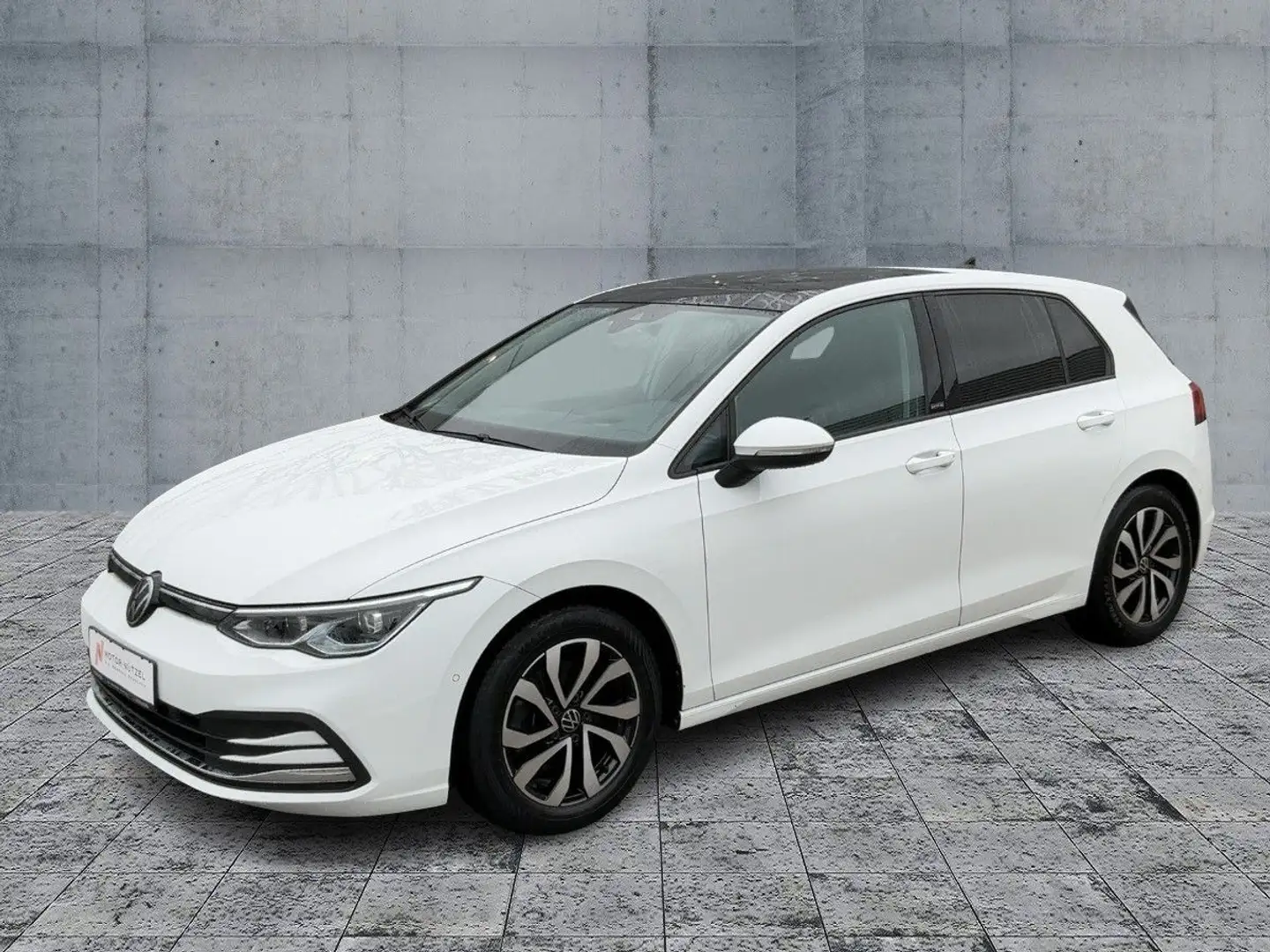 Volkswagen Golf VIII 2.0TDI DSG 5JG+MATRIX+NAV+AHK+PANO+HuD Weiß - 2