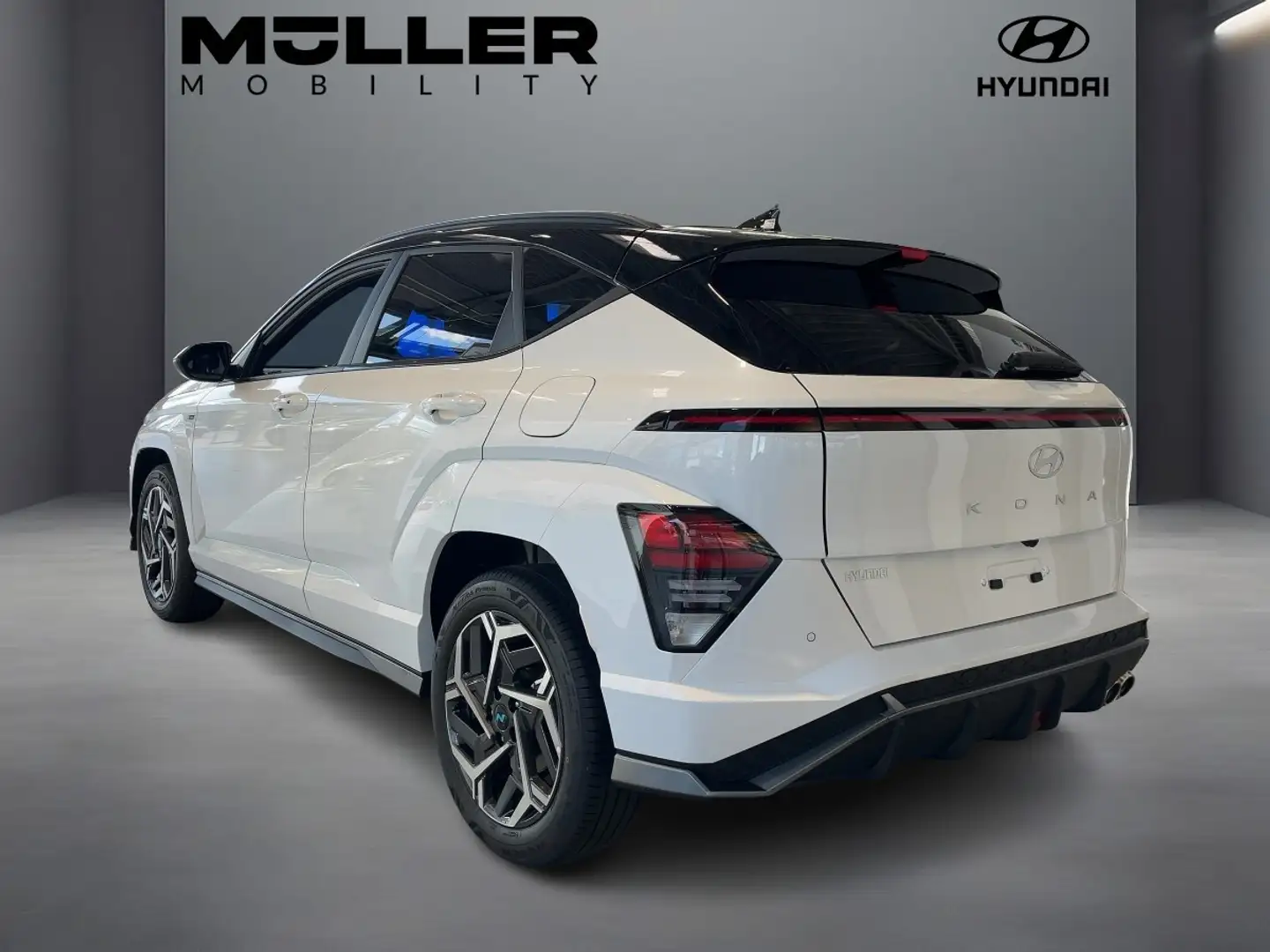 Hyundai KONA 1.6 T-GDI N Line TWA|CarPlay|Sitzhz|Kam|LED Negro - 2