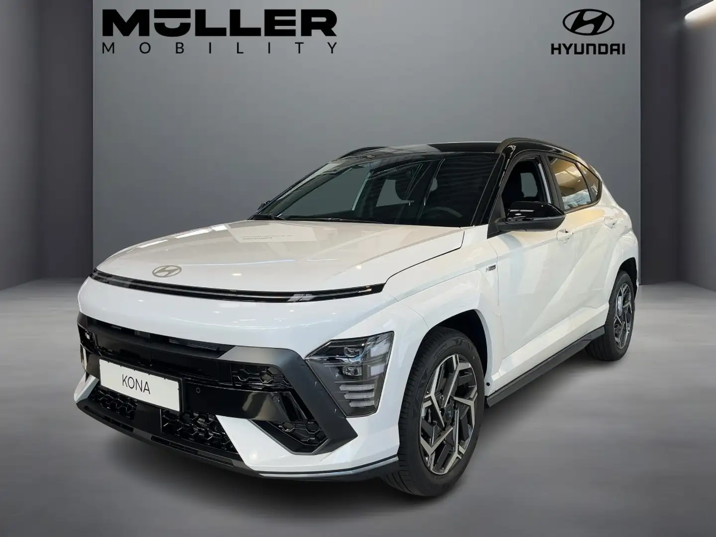 Hyundai KONA 1.6 T-GDI N Line TWA|CarPlay|Sitzhz|Kam|LED Negro - 1