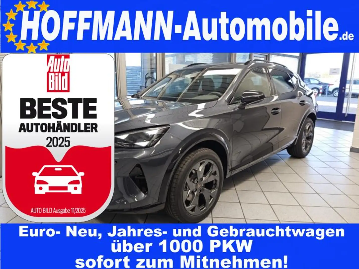 CUPRA Formentor AHK elt.ankl.,elt.Heckklappe,Voll-LED Gri - 1