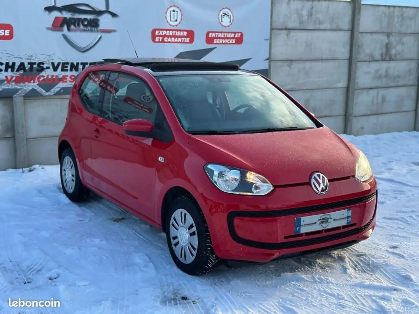 Volkswagen up! TOIT OUVRANT Rouge - 2