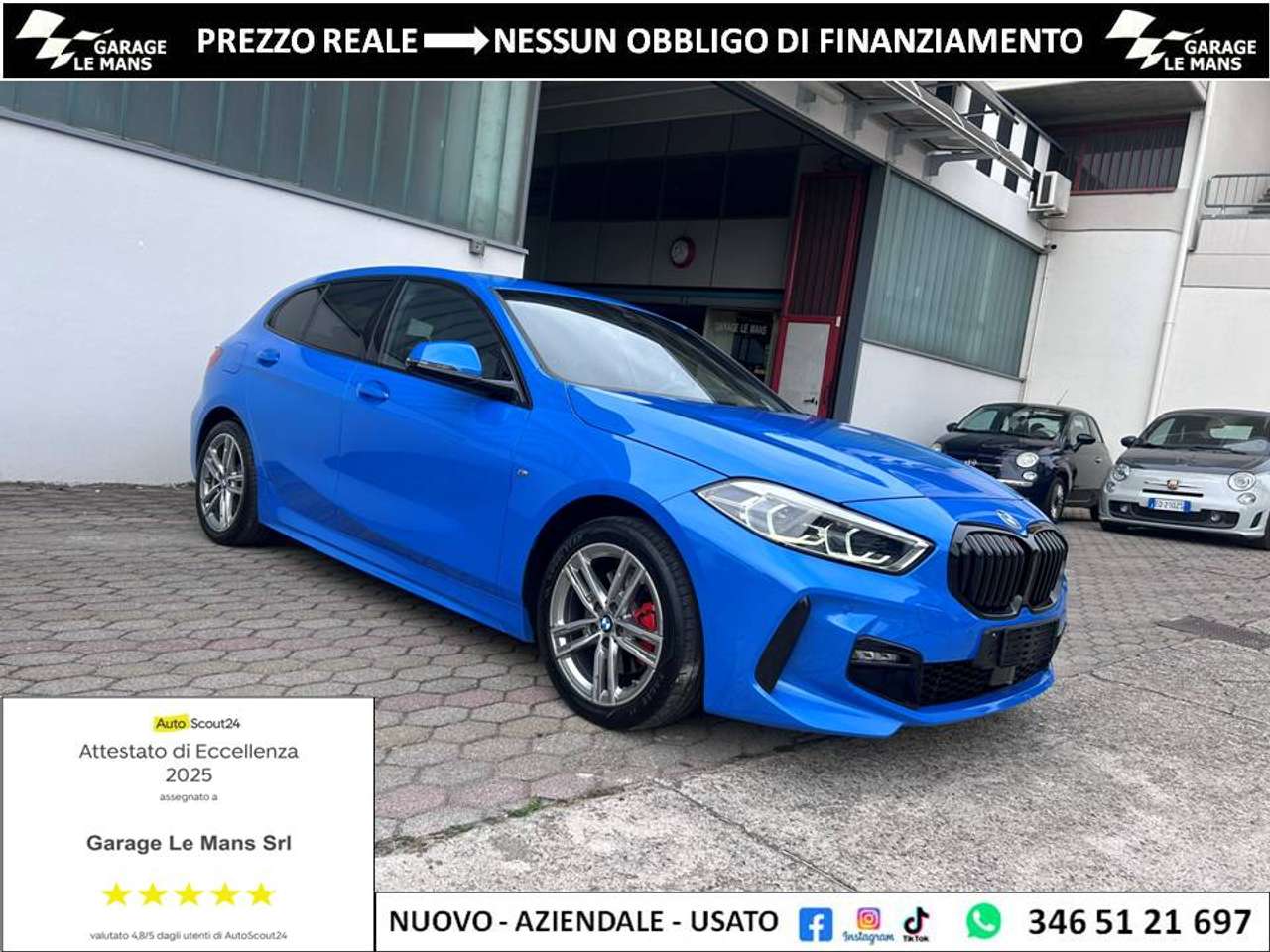 BMW 118 i MSPORT AUTO NAVI PELLE LED CRUISE PDC