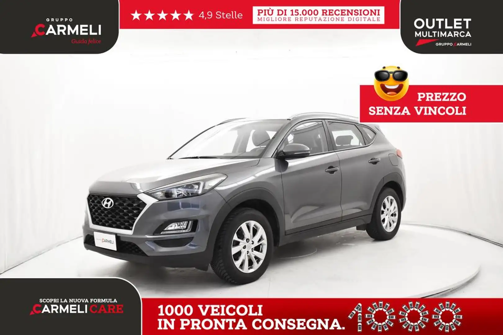 Hyundai TUCSON 1.6 crdi Xtech 2wd 115cv Grau - 1