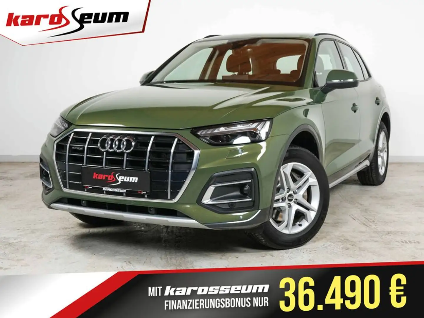 Audi Q5 50 TFSI e advanced quattro *AHK*HEADUP*ACC*RFK* Grün - 1