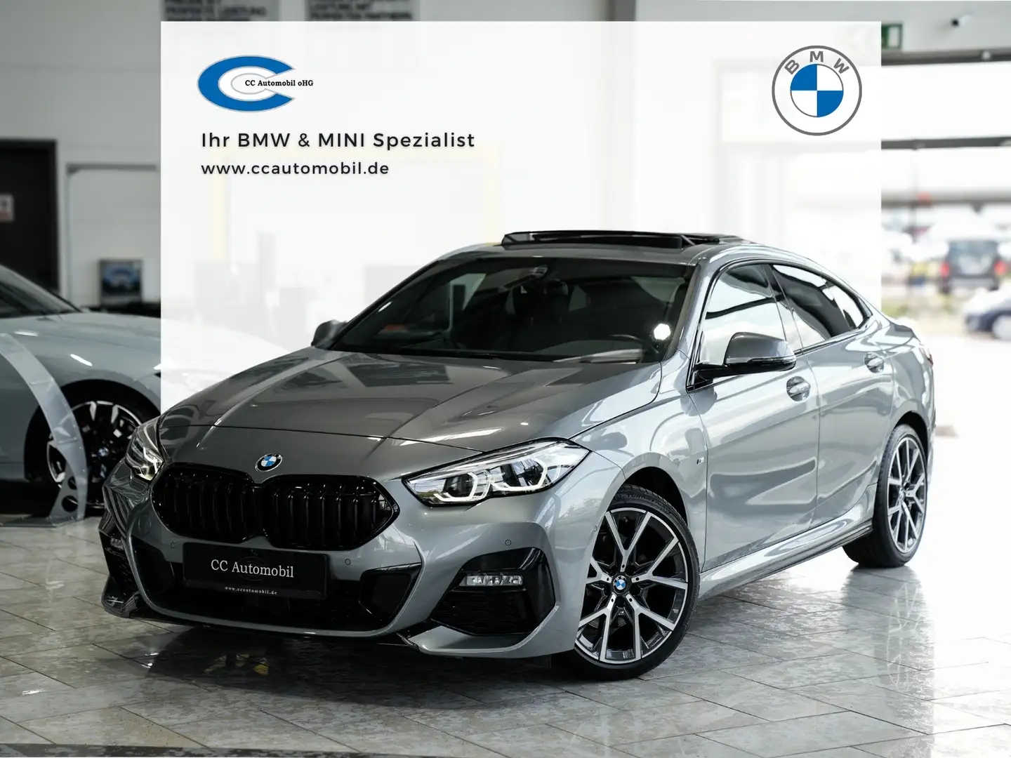 BMW 218 218i Gran Coupe M Sport Panorama H/K Komfortz. Grau - 1