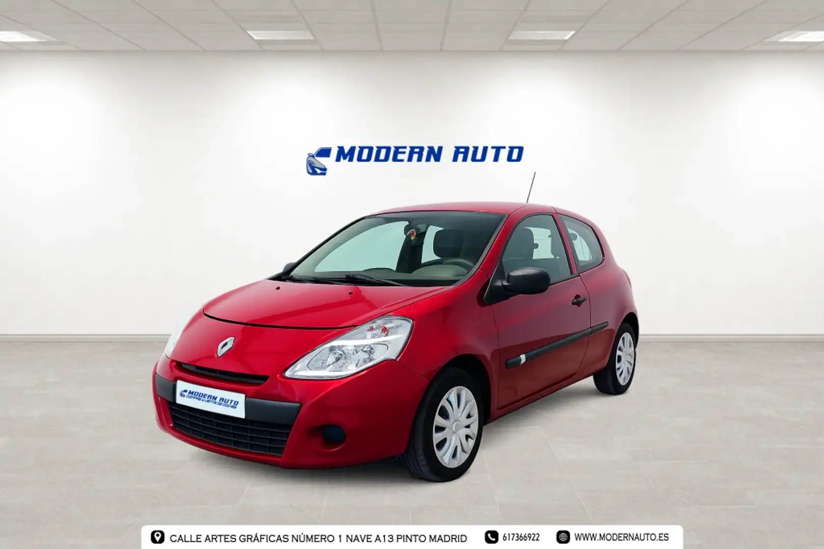 Renault Clio Berlina Manual de 3 Puertas Rojo - 1