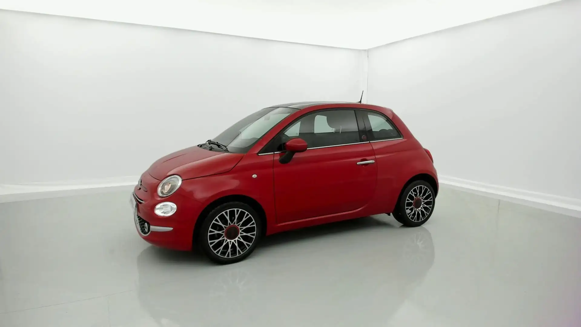 Fiat 500 1.0 Hybrid Red 52kW Rood - 2