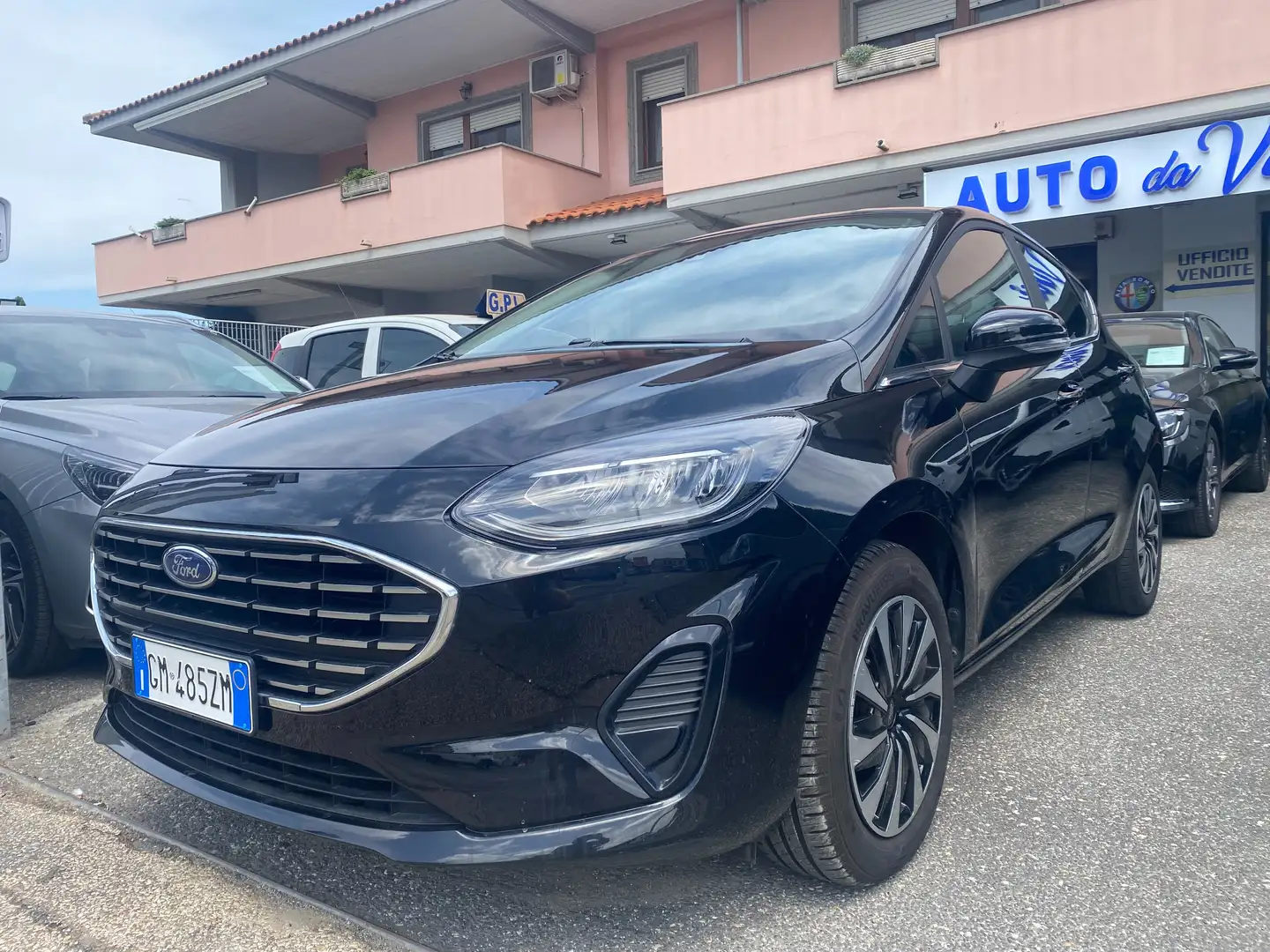 Ford Fiesta 1.1 75Cv 5porte APP CarPlay TITANIUM My23 Nero - 1