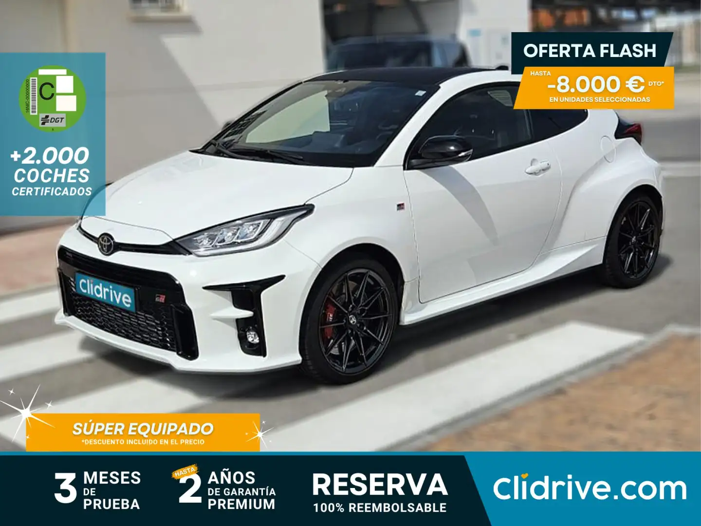 Toyota Yaris GR RZ Circuit Pack Blanco - 1