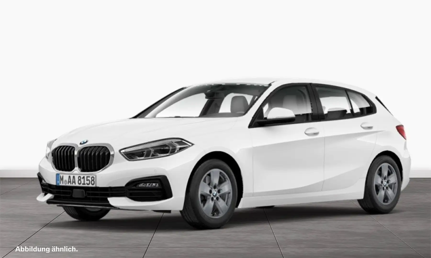 BMW 118 i Advantage DAB LED PDC Tempomat AHK Weiß - 1