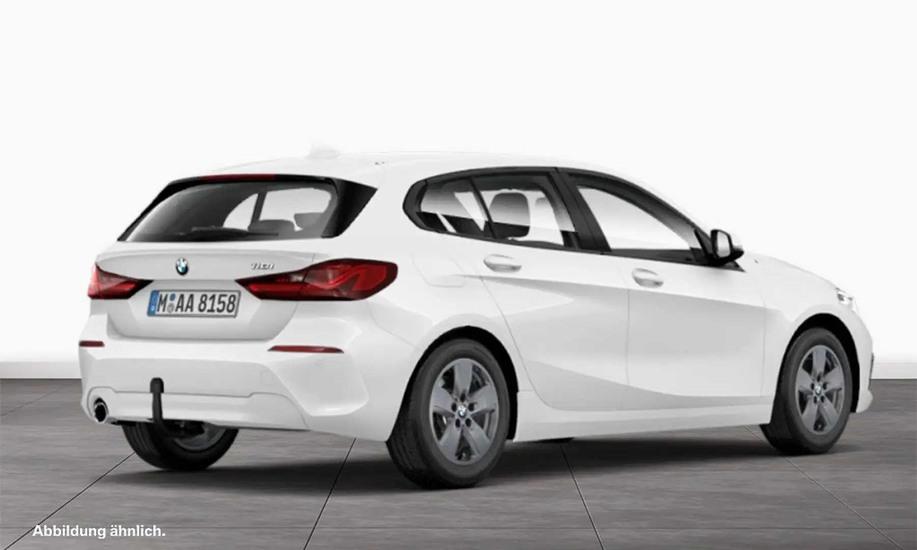 BMW 118 i Advantage DAB LED PDC Tempomat AHK Weiß - 2